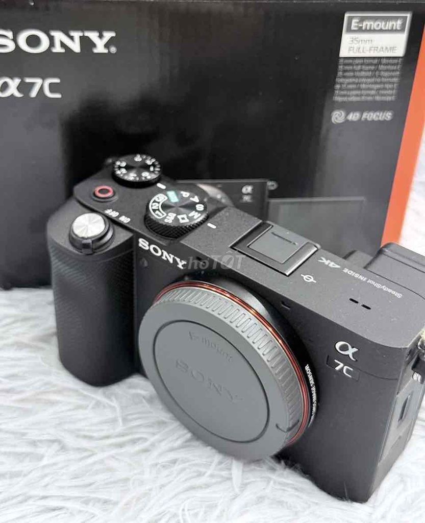 Máy ảnh Sony A7C Đen Fullbox Bh 4/2028 153 shot 99. Mua bán Máy ảnh, Máy quay tại Quận 5 Tp Hồ Chí Minh được đăng bởi Phan Thế Phong  hình 1