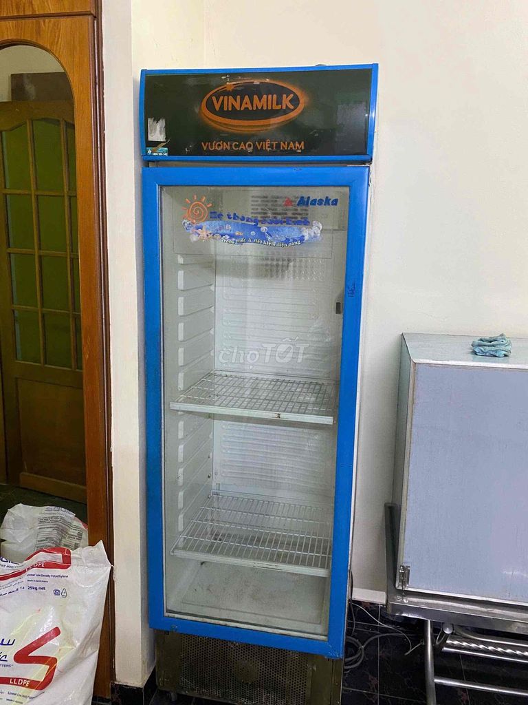 Tủ mát Alaska 400 lít Trắng, Xanh đã sử dụng. Mua bán Tủ lạnh tại Quận Tân Bình Tp Hồ Chí Minh được đăng bởi Thy hình 1