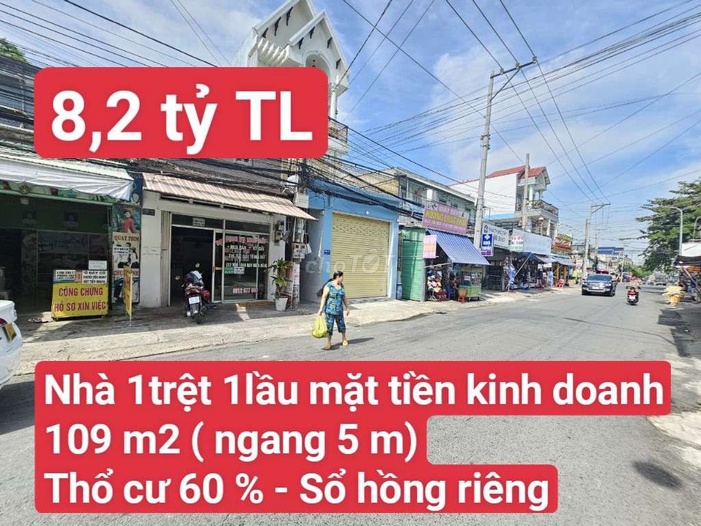 🆘 Nhà phố mặt tiền kinh doanh Bình Hòa 24, P. Bình Hòa, Tp.Thuận An