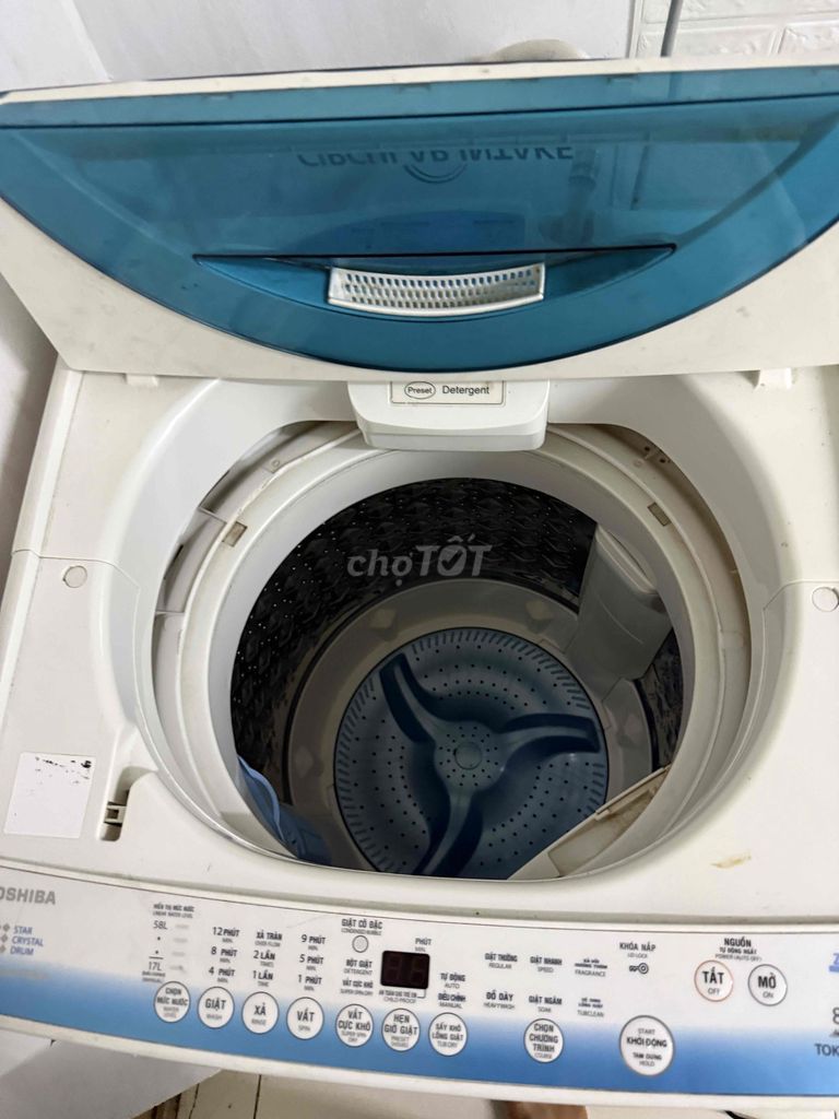 Máy giặt Toshiba 8.2kg Trắng Nhật Bản. Mua bán Máy giặt tại Quận Sơn Trà Đà Nẵng được đăng bởi Doãn Tuấn hình 1