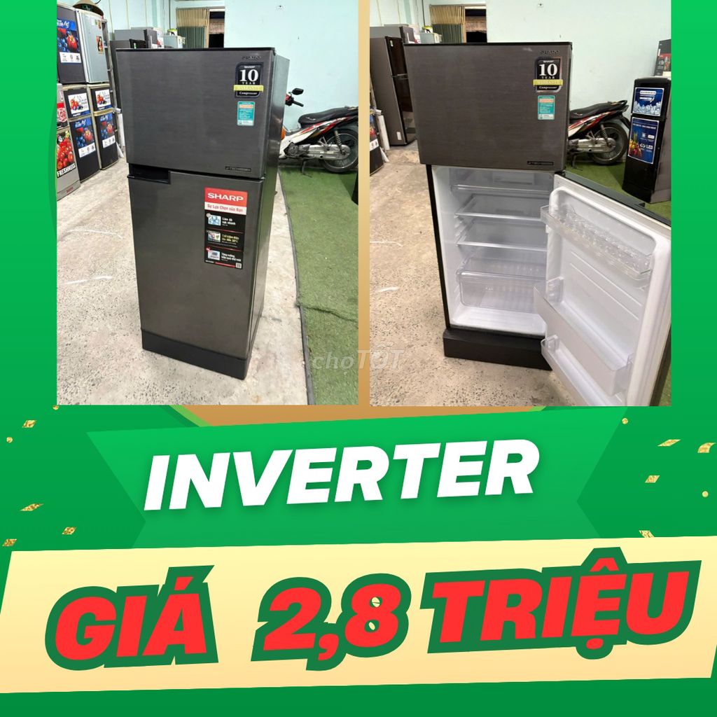 🚀 Tủ lạnh Sharp 180 Lít J-Tech Inverter Mới 98%🚀 . Mua bán Tủ lạnh tại Quận Tân Phú Tp Hồ Chí Minh được đăng bởi Nam Tiến  hình 1