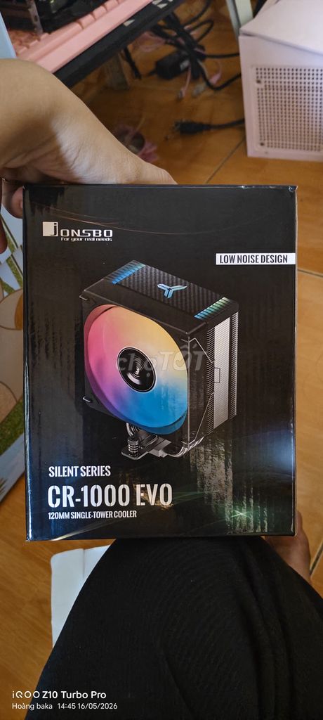 Tản nhiệt Jonsbo CR-1000 EVO Đen. Mua bán Linh kiện (RAM, Card...) tại Huyện Thống Nhất Đồng Nai được đăng bởi Cậu ba hình 1