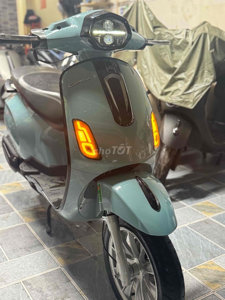 Vespa 50cc Canely giấy tờ đầy đủ máy êm zin. Mua bán Xe máy tại Quận Bình Tân Tp Hồ Chí Minh được đăng bởi Hữu Trung hình 3
