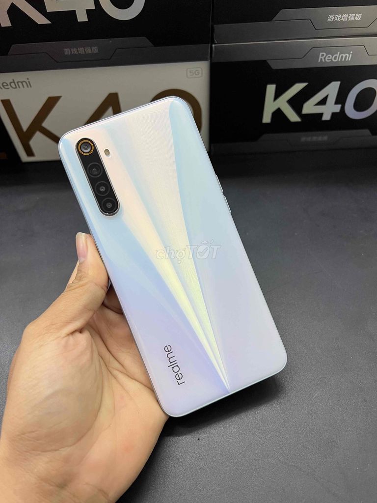 Realme 6 Helio G90T 128GB Trắng. Mua bán Điện thoại tại Quận Hải Châu Đà Nẵng được đăng bởi Nghĩa ST hình 1