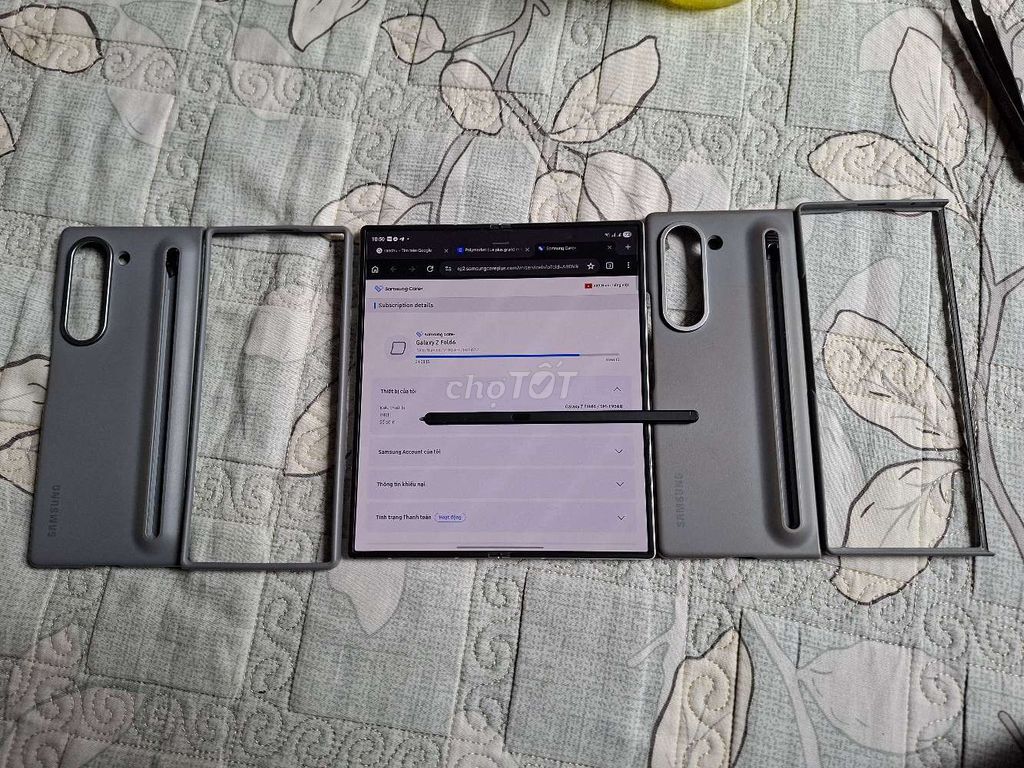 Samsung Z Fold 6 512GB còn Care+ 15/08/2026. Mua bán Điện thoại tại Quận Tây Hồ Hà Nội được đăng bởi Duy Khánh hình 1