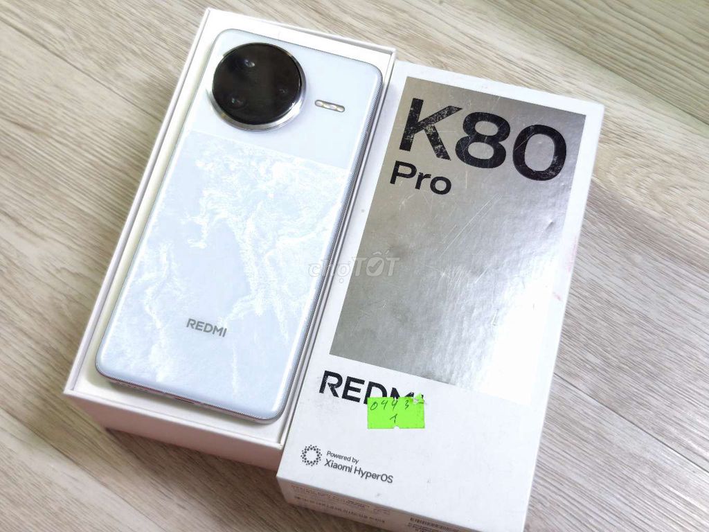 Redmi K80 Pro 12/256 99% Fullbox. Mua bán Điện thoại tại Quận 6 Tp Hồ Chí Minh được đăng bởi Hồ Phi Protech hình 1