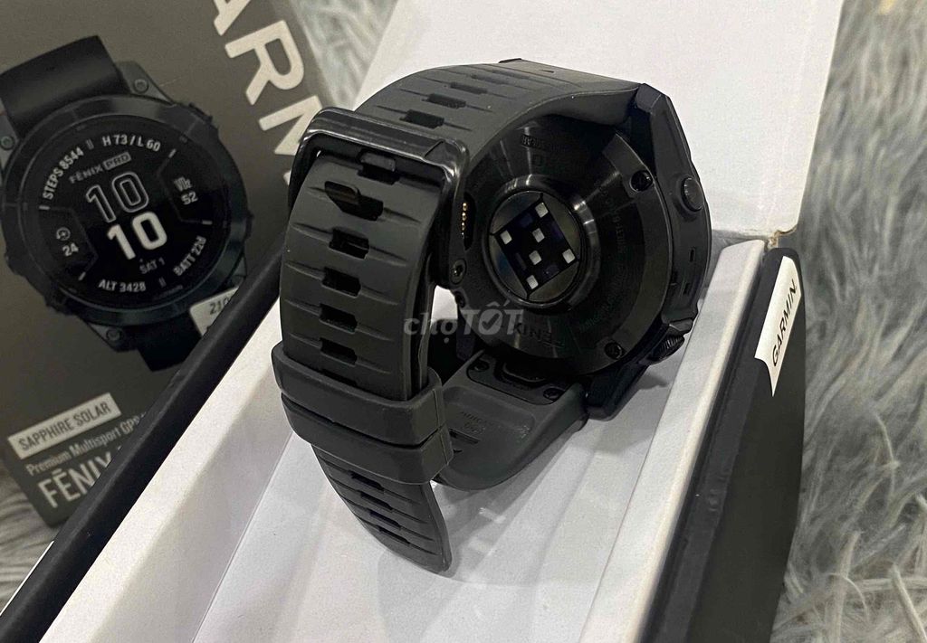 ✨ Garmin Fenix 7 Pro Sapphire Solar Likenew 98-99