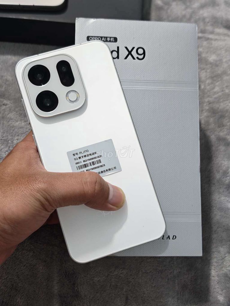 OPPO FIND X9 12/256GB fullbox zin đẹp. Mua bán Điện thoại tại Thành phố Vĩnh Long Vĩnh Long được đăng bởi Duy Kha MOBILE hình 1