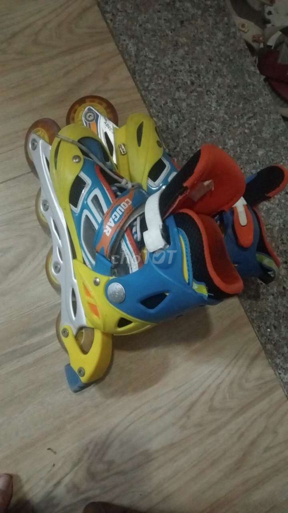 Giày trượt patin Cougar Vàng, xanh, cam. Mua bán Đồ thể thao, Dã ngoại tại Thành phố Thuận An Bình Dương được đăng bởi thanh nhàn  hình 1