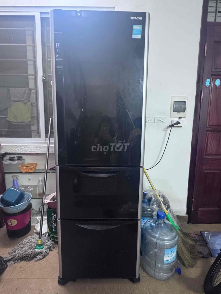 Tủ lạnh Hitachi R-SG37BPG 365L Đen. Mua bán Tủ lạnh tại Quận Tây Hồ Hà Nội được đăng bởi trngdng hình 1