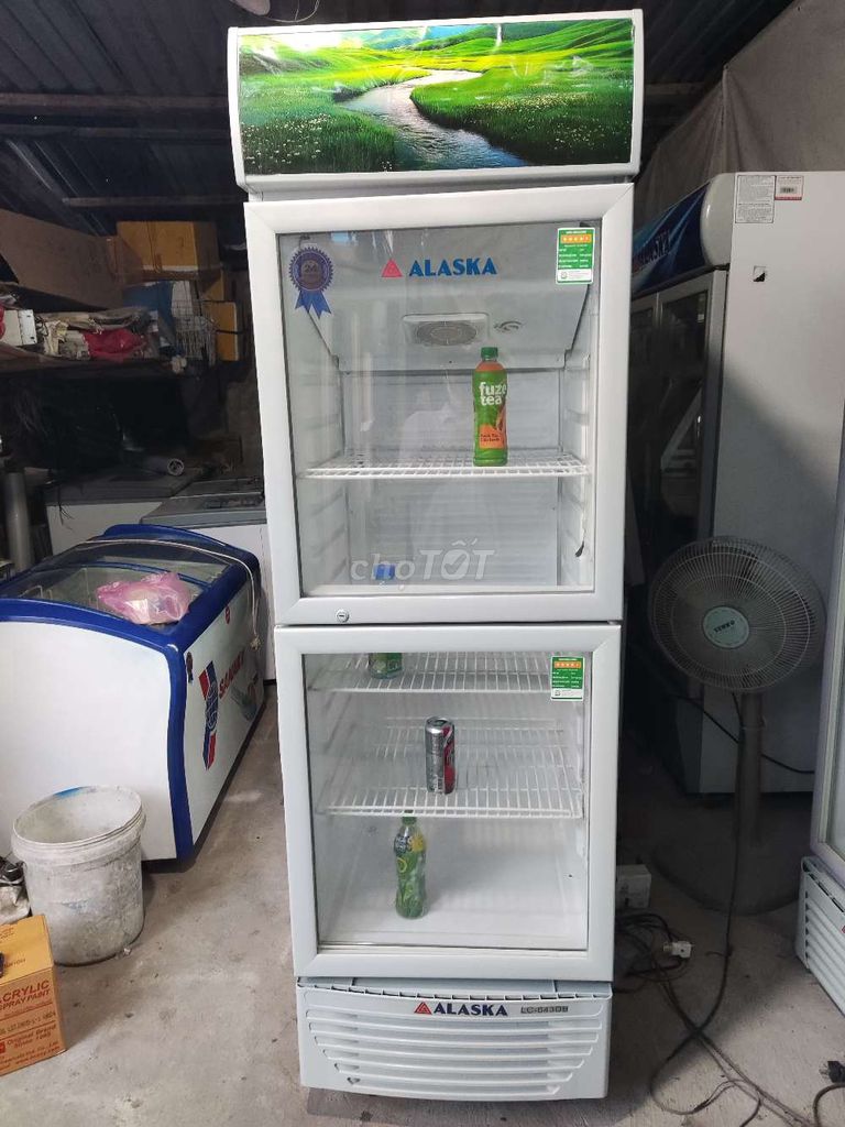 Tủ mát Alaska 400 lít trắng đã sử dụng. Mua bán Tủ lạnh tại Quận Tân Phú Tp Hồ Chí Minh được đăng bởi bưởi xoài hình 1