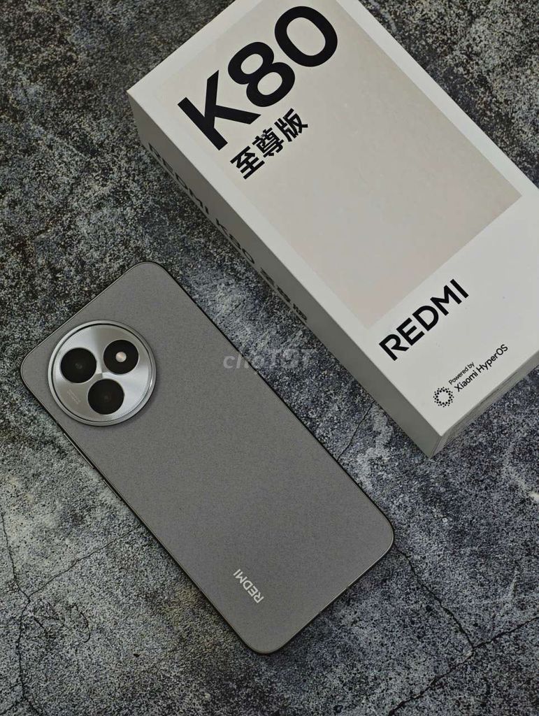Xiaomi Redmi K80 Ultra 256GB Xám mượt mà. Mua bán Điện thoại tại Quận Thanh Khê Đà Nẵng được đăng bởi Tú MB hình 1