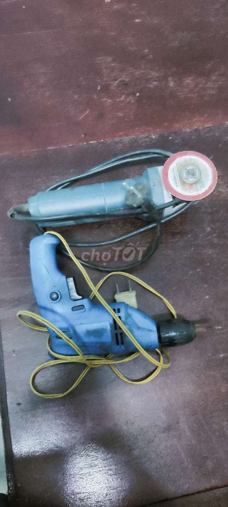 Khoan và mài màu Xanh đã sử dụng. Mua bán Đồ chuyên dụng, Giống nuôi trồng tại Huyện Vĩnh Cửu Đồng Nai được đăng bởi Minh Tấn hình 1