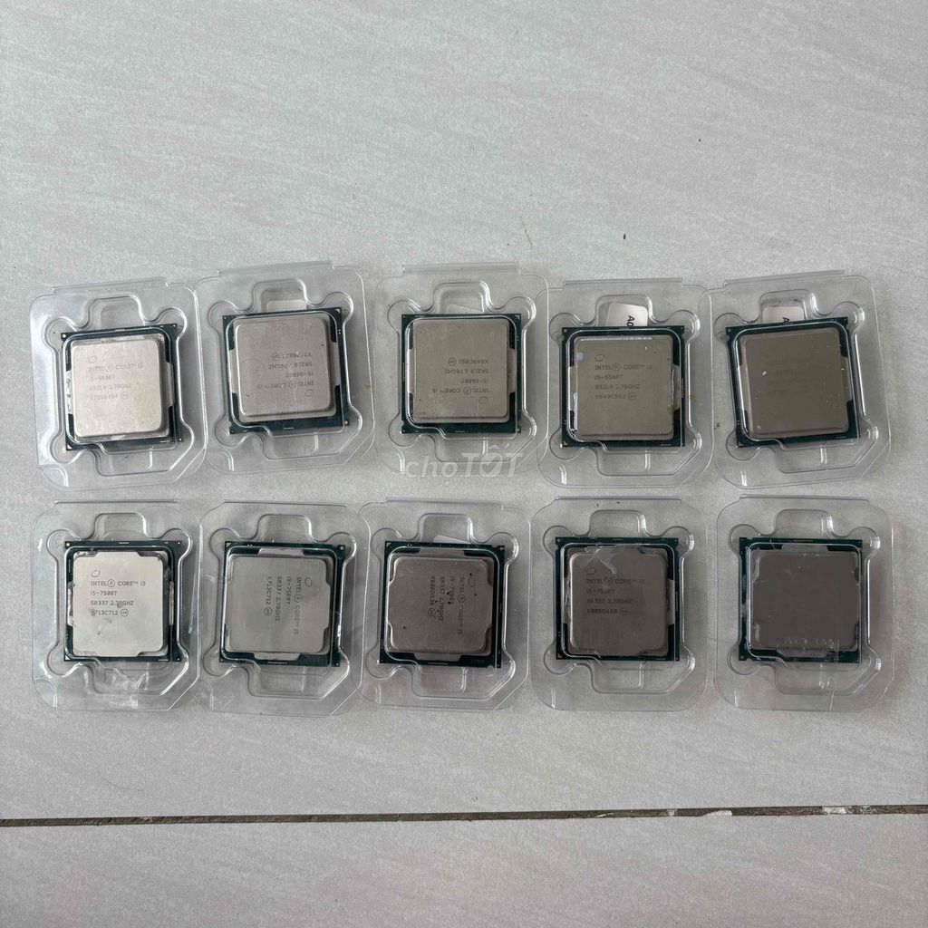 Intel CPU Gen 6&7 - 10 con