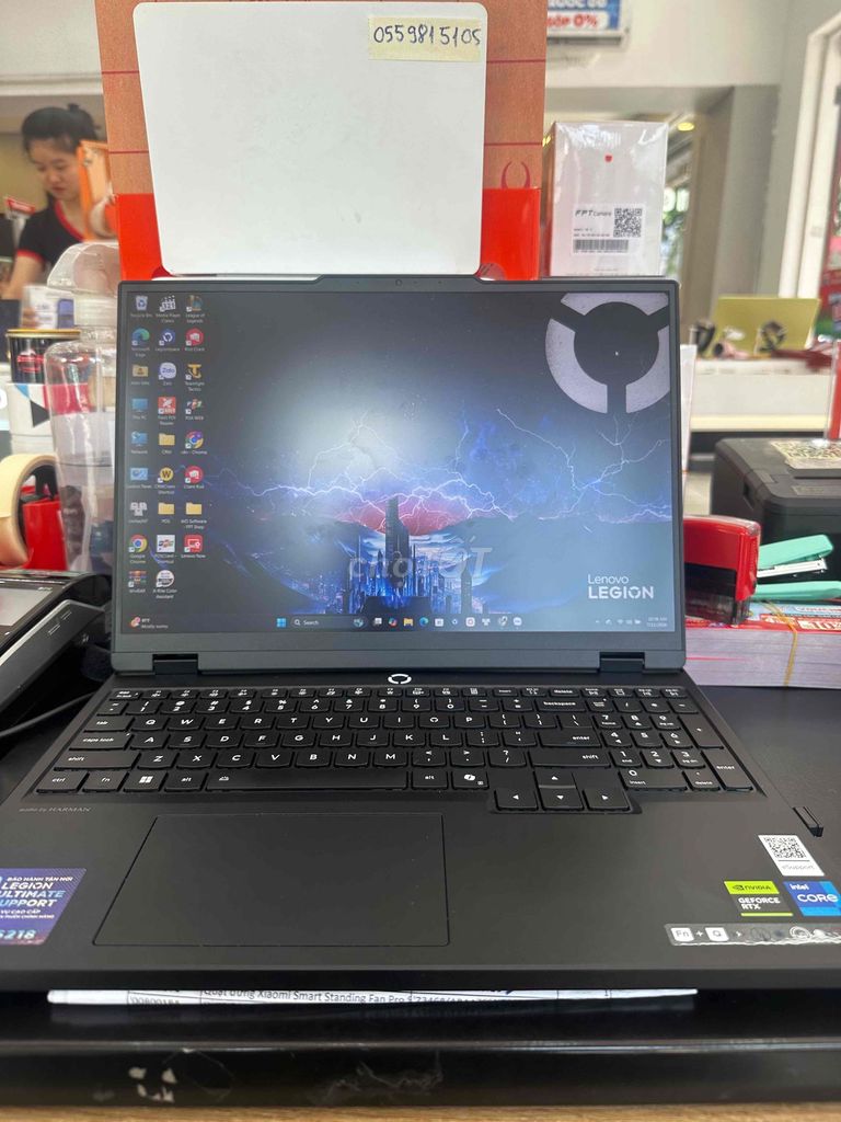 Lenovo Legion 5 15IRX10 i7 13650HX 16GB/512GB RTX. Mua bán Laptop tại Quận Bình Thạnh Tp Hồ Chí Minh được đăng bởi Nguyễn Anh văn hình 1