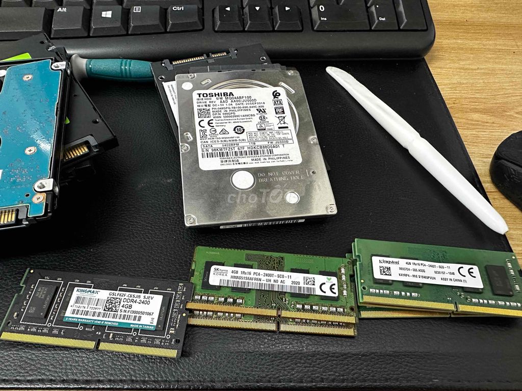 RAM Kingston PC4-2400T 4GB DDR4. Mua bán Linh kiện (RAM, Card...) tại Quận Bình Thạnh Tp Hồ Chí Minh được đăng bởi Minh hình 1