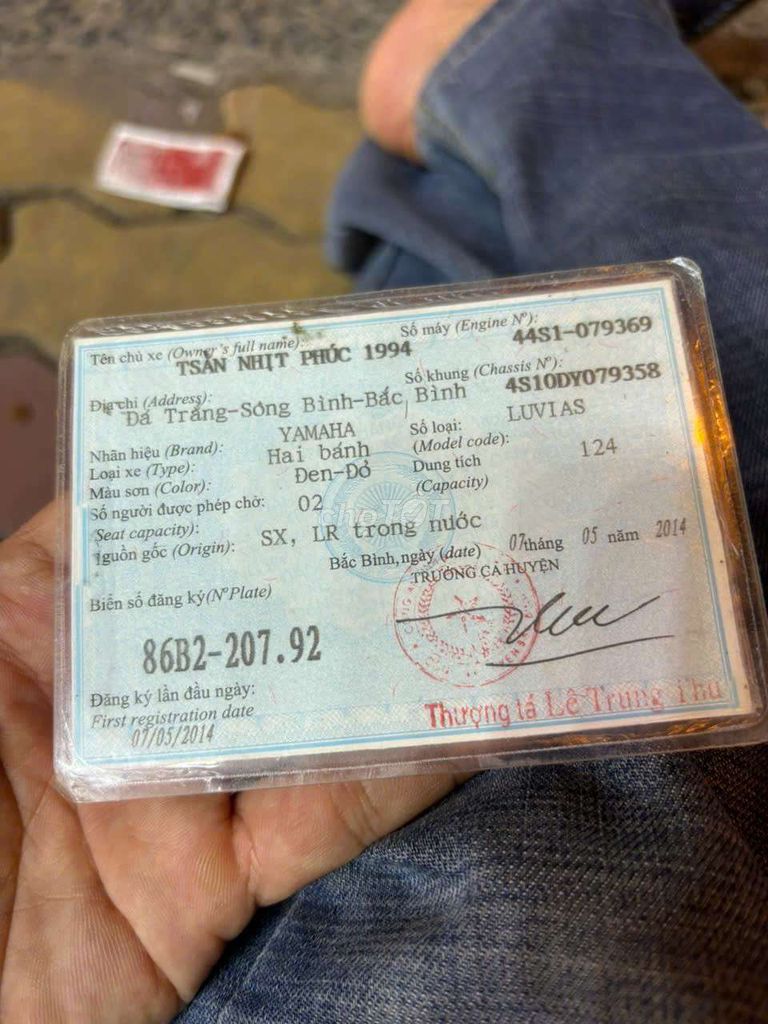 Xe Yamaha Luvias 2014. Mua bán Xe máy tại Quận 6 Tp Hồ Chí Minh được đăng bởi Đỗ Quyên hình 4