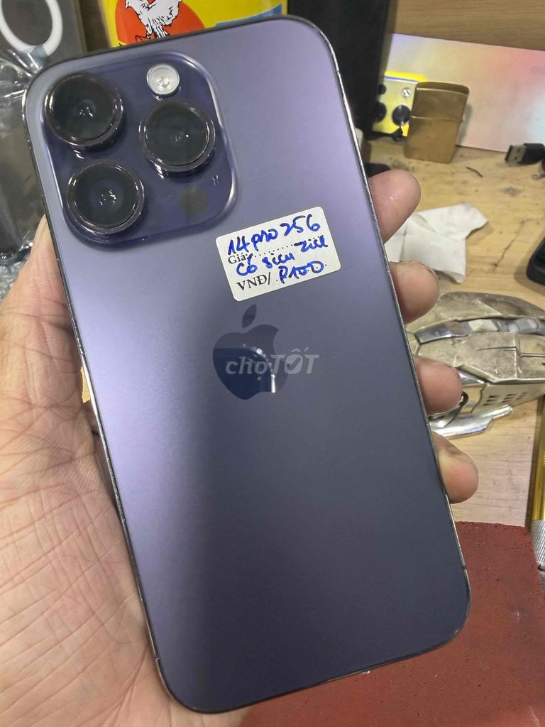 iPhone 14 Pro 256GB Tím Đã thay pin. Mua bán Điện thoại tại Quận Tân Phú Tp Hồ Chí Minh được đăng bởi gia phát hình 1