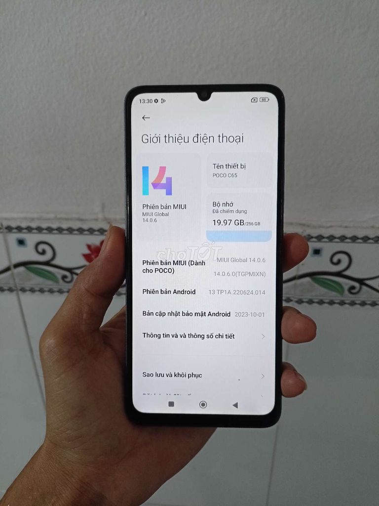 Xiaomi Redmi C65 8GB/256GB zin đẹp . Mua bán Điện thoại tại Quận Bình Thuỷ Cần Thơ được đăng bởi CH Thuan Mobile hình 1