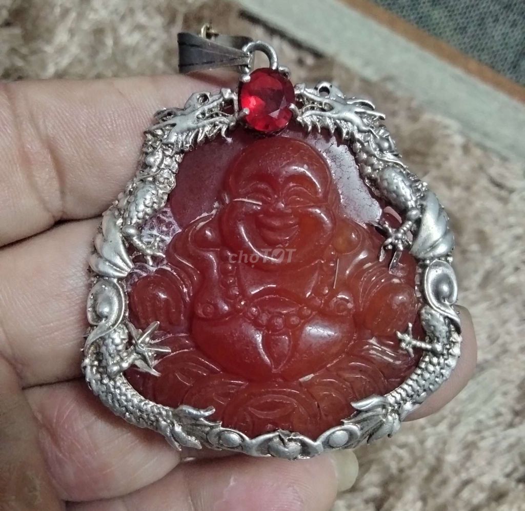 Mặt dây chuyền Bạc Đá huyết. Mua bán Phụ kiện thời trang khác tại Quận Nam Từ Liêm Hà Nội được đăng bởi cài đặt  hình 1
