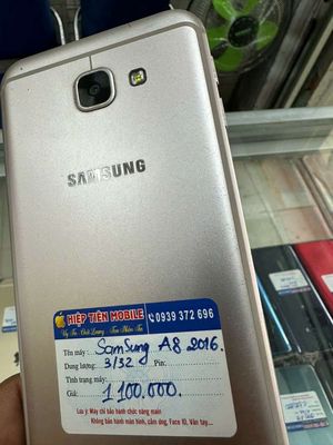 Samsung A8 2016. Mua bán Điện thoại tại Quận Ninh Kiều Cần Thơ được đăng bởi Hiệp Tiên Mobile 26NVL
