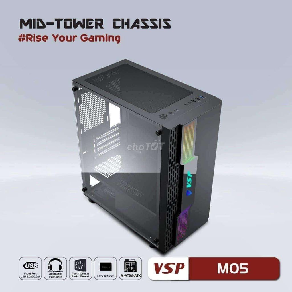 THÙNG i7 6700/GAM 8G/VGA GTX1050Ti 4G/SSD 256G. Mua bán Máy tính để bàn tại Quận 6 Tp Hồ Chí Minh được đăng bởi VI TÍNH PHƯỚC THỊNH hình 4