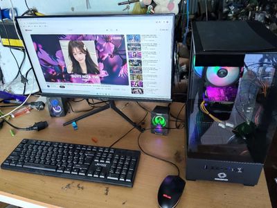 Bộ máy chơi game i5 7400 vga 750ti màn 24in. Mua bán Máy tính để bàn tại Thành phố Vĩnh Long Vĩnh Long được đăng bởi Hà Tâm cầu Bà Giáo