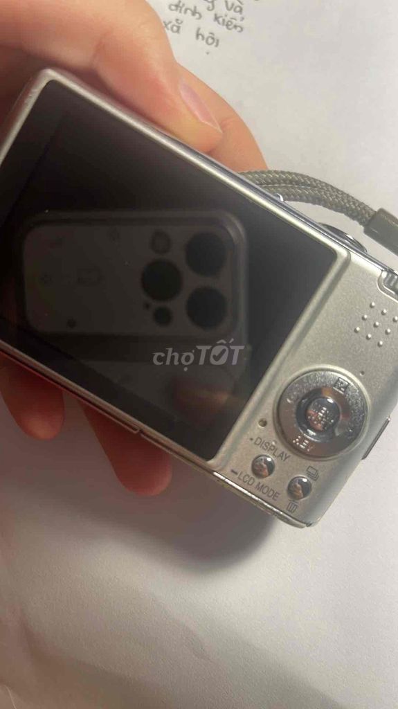 Máy ảnh Canon Bạc Nhỏ gọn Flash chập chờn. Mua bán Máy ảnh, Máy quay tại Huyện Cẩm Giàng Hải Dương được đăng bởi nhungnp hình 1