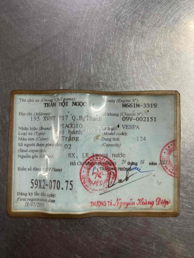 VEPAS TPHCM HỖ GÓP OĐ CÓ GL ĐỖI XE. Mua bán Xe máy tại Huyện Hóc Môn Tp Hồ Chí Minh được đăng bởi Khaianh  hình 6