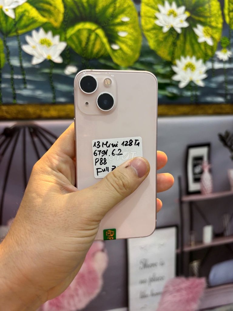 iPhone 13 mini 128GB Hồng Quốc tế. Mua bán Điện thoại tại Quận Bắc Từ Liêm Hà Nội được đăng bởi Cửa hàng Bính Táo hình 1