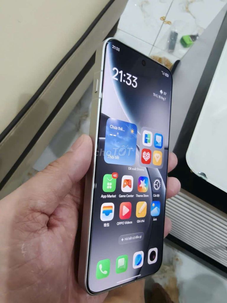 Oppo find X9 256GB Trắng 99%. Mua bán Điện thoại tại Huyện Nhà Bè Tp Hồ Chí Minh được đăng bởi Hoàng Long hình 1