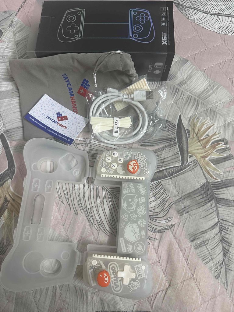 Tay cầm chơi game Gamesir X5s Trắng Đã sử dụng. Mua bán Thiết bị chơi game tại Quận Lê Chân Hải Phòng được đăng bởi Vũ Tùng Dương hình 1