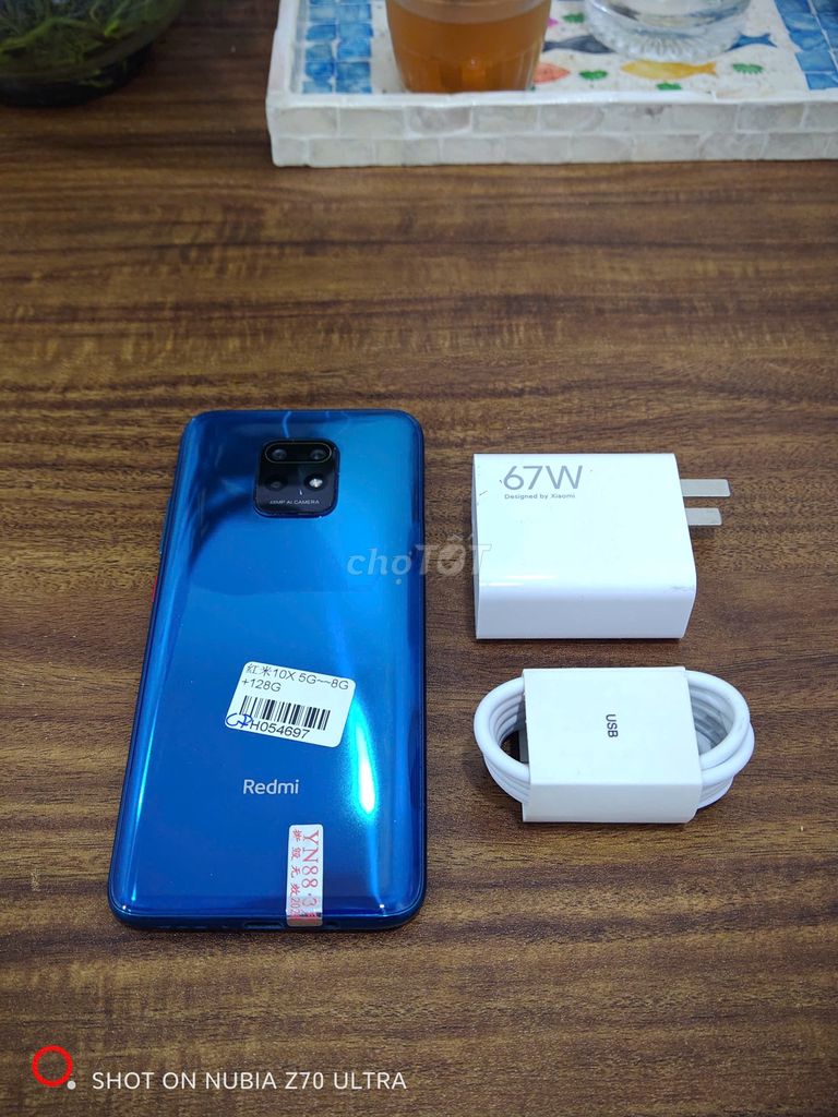 Redmi 10x 5G 8/128 xanh sạc 67w có ship COD. Mua bán Điện thoại tại Quận Ba Đình Hà Nội được đăng bởi Android Top hình 1