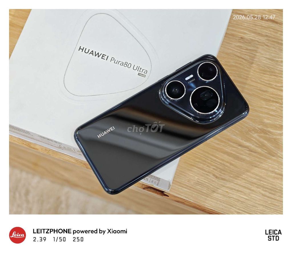 Huawei Pura80 Ultra 512GB Đen quốc tế Fullbox. Mua bán Điện thoại tại Quận 10 Tp Hồ Chí Minh được đăng bởi Nguyễn Mạnh Hải hình 1