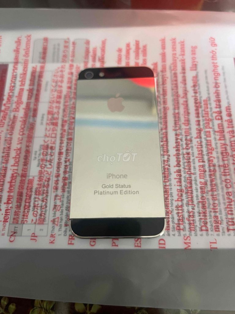iPhone 5 Bạc vỏ độ 32GB. Mua bán Điện thoại tại Thành phố Mỹ Tho Tiền Giang được đăng bởi Tri Nguyên hình 1