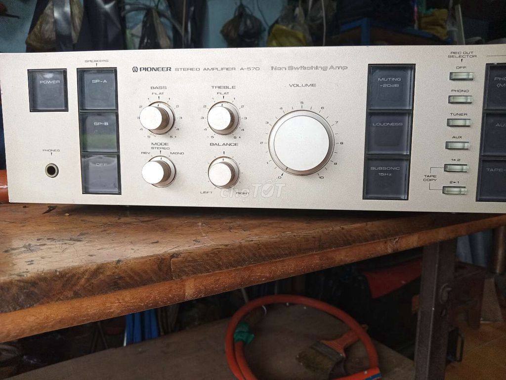 amply,pioneer,A570,100v190w. Mua bán Tivi, Âm thanh tại Thành phố Mỹ Tho Tiền Giang được đăng bởi Mai Ngọc Hiep  hình 1