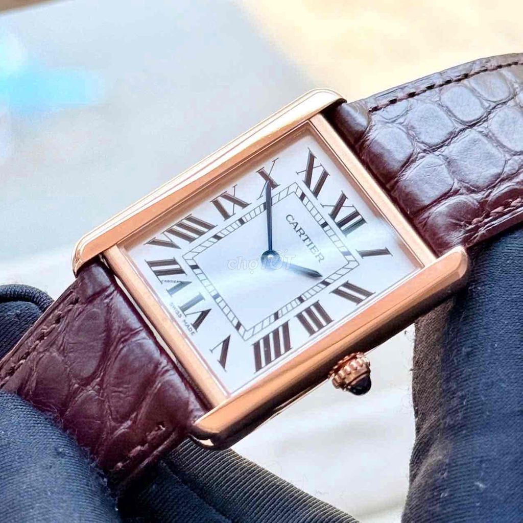 Đồng hồ Cartier Tank Solo W5200025. Mua bán Đồng hồ tại Quận Đống Đa Hà Nội được đăng bởi Hải Long hình 1