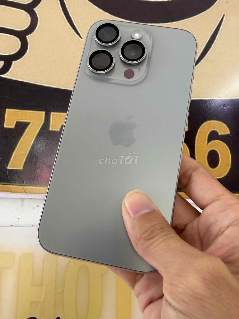 Apple iPhone 15 Pro 256GB Natural Đã qua sử dụng. Mua bán Điện thoại tại Quận Tân Phú Tp Hồ Chí Minh được đăng bởi trương thành hưng hình 1