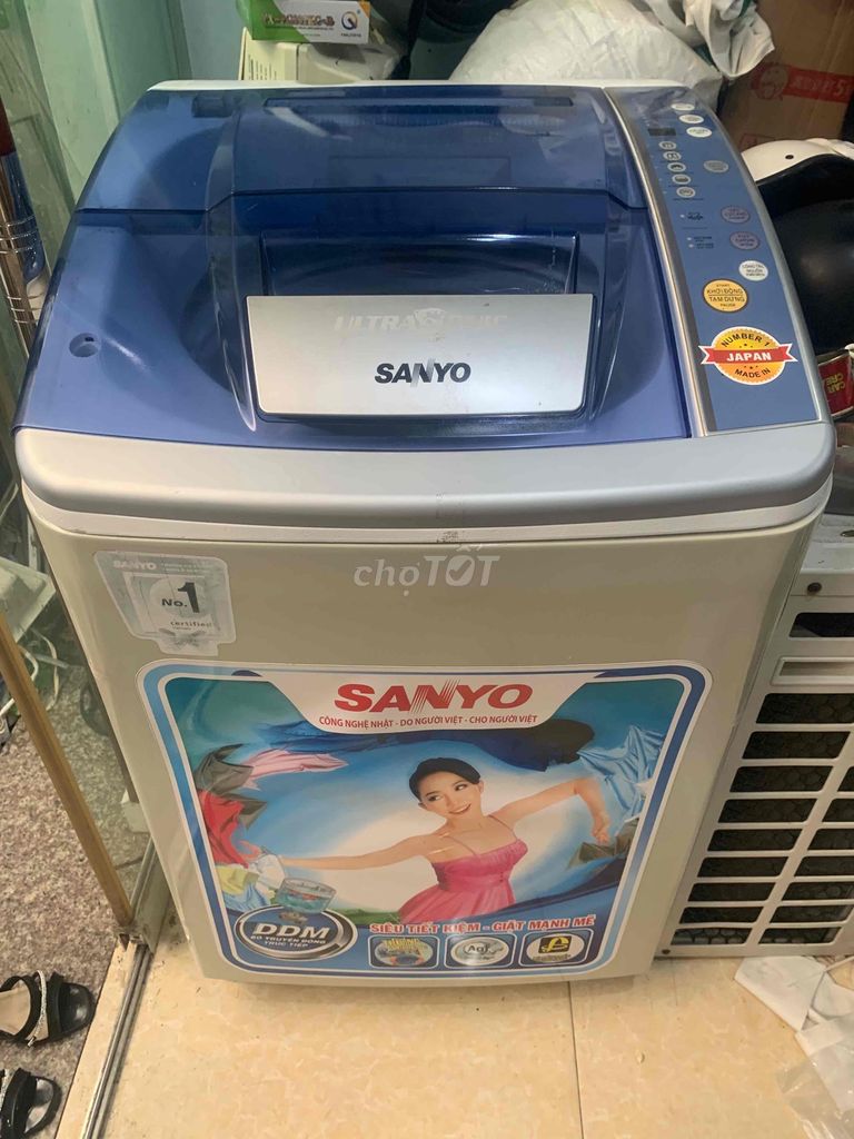 máy giặt sanyo 9.0kg,dòng nồi đồng cối đá,cực bền