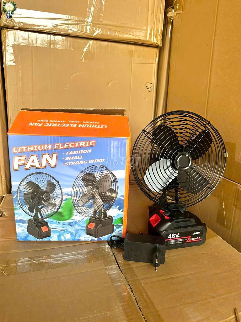 Quạt sạc tích điện 2 tốc độ. Mua bán Quạt tại Thành phố Rạch Giá Kiên Giang được đăng bởi Nhã Đan hình 1