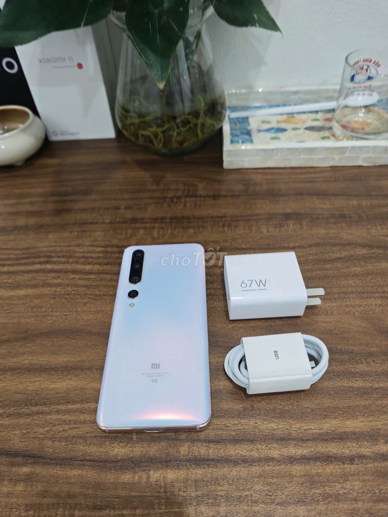 Xiaomi Mi 10 Pro 5G 8/256 Trắng sạc67w có ship COD. Mua bán Điện thoại tại Quận Hoàng Mai Hà Nội được đăng bởi Trần Ngọc Hiếu hình 1