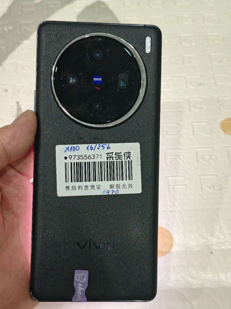 Vivo X100 16GB/256GB Đen. Mua bán Điện thoại tại Quận Hoàng Mai Hà Nội được đăng bởi Nguyennoi hình 1