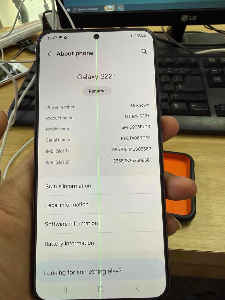 samsung s22 plus sọc 1 đường máy zin đẹp 8/256gb. Mua bán Điện thoại tại Quận Cầu Giấy Hà Nội được đăng bởi nguyen van tuoi hình 1