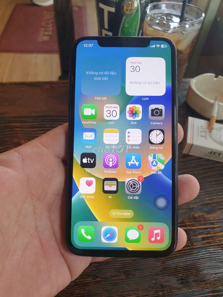 Iphone X 64G tài khoản sach bin 100/100