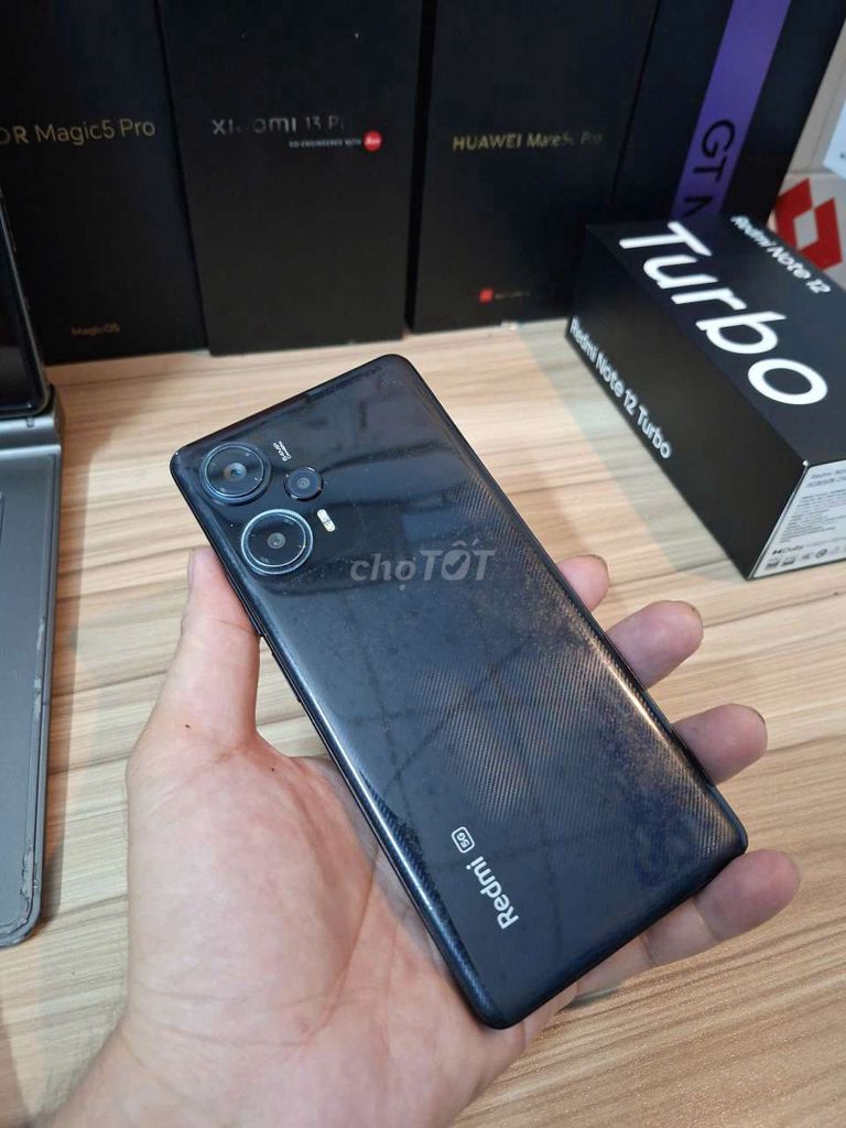 Xiaomi Redmi Note 12 Turbo 8GB/256GB Đen. Mua bán Điện thoại tại Thành phố Thuận An Bình Dương được đăng bởi Thu Quynh shop hình 1