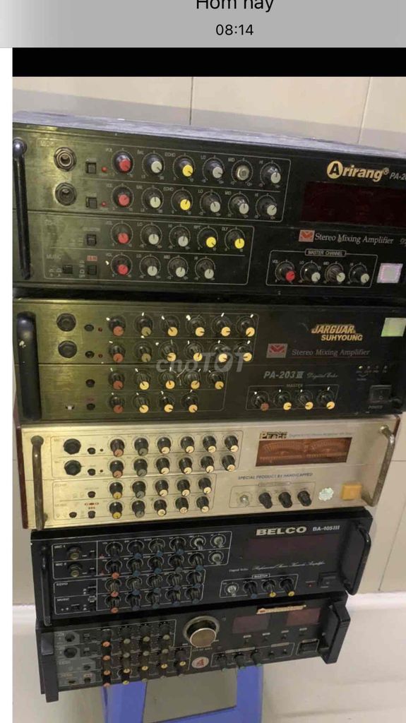 5 Amply Arirang203IIIEV, belco, hùng loa, jarguar. Mua bán Tivi, Âm thanh tại Quận Sơn Trà Đà Nẵng được đăng bởi Bên cồn Quận 3nick 2 hình 1