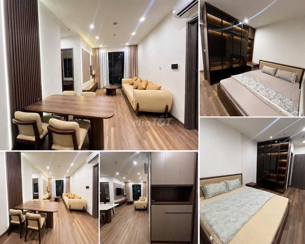Аренда квартиры 2 спальни 2 санузла VinHomes Ocean Park с полной мебелью