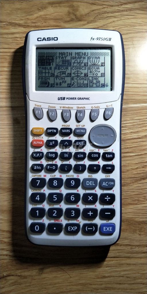 Máy tính professional Casio FX-9750GII- xtay Nhật