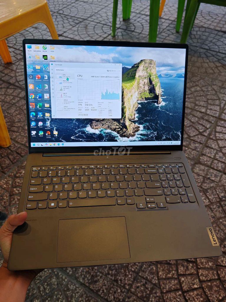 IdeaPad 5 Pro 16AC|R5 5600H|16"2K120hz/4GB GTX1650. Mua bán Laptop tại Quận Ninh Kiều Cần Thơ được đăng bởi QYN hình 1