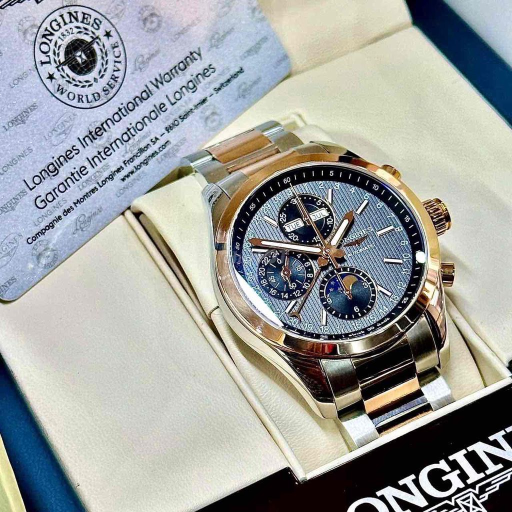 Longines Conquest Demi Hồng Fullbox